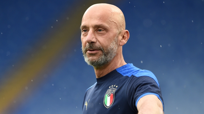 Gianluca Vialli has been closely involved with Italy under Roberto Mancini