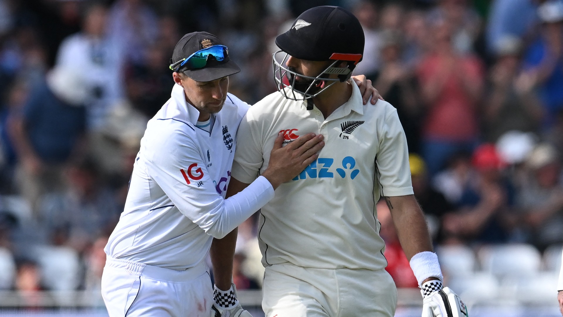 Mitchell and Blundell produce Trent Bridge mastery before Pope leads England reply