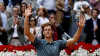 Sinner soars past Zverev to record-breaking triumph in Madrid Open final