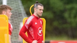 Gareth Bale took part in Wales training on Tuesday