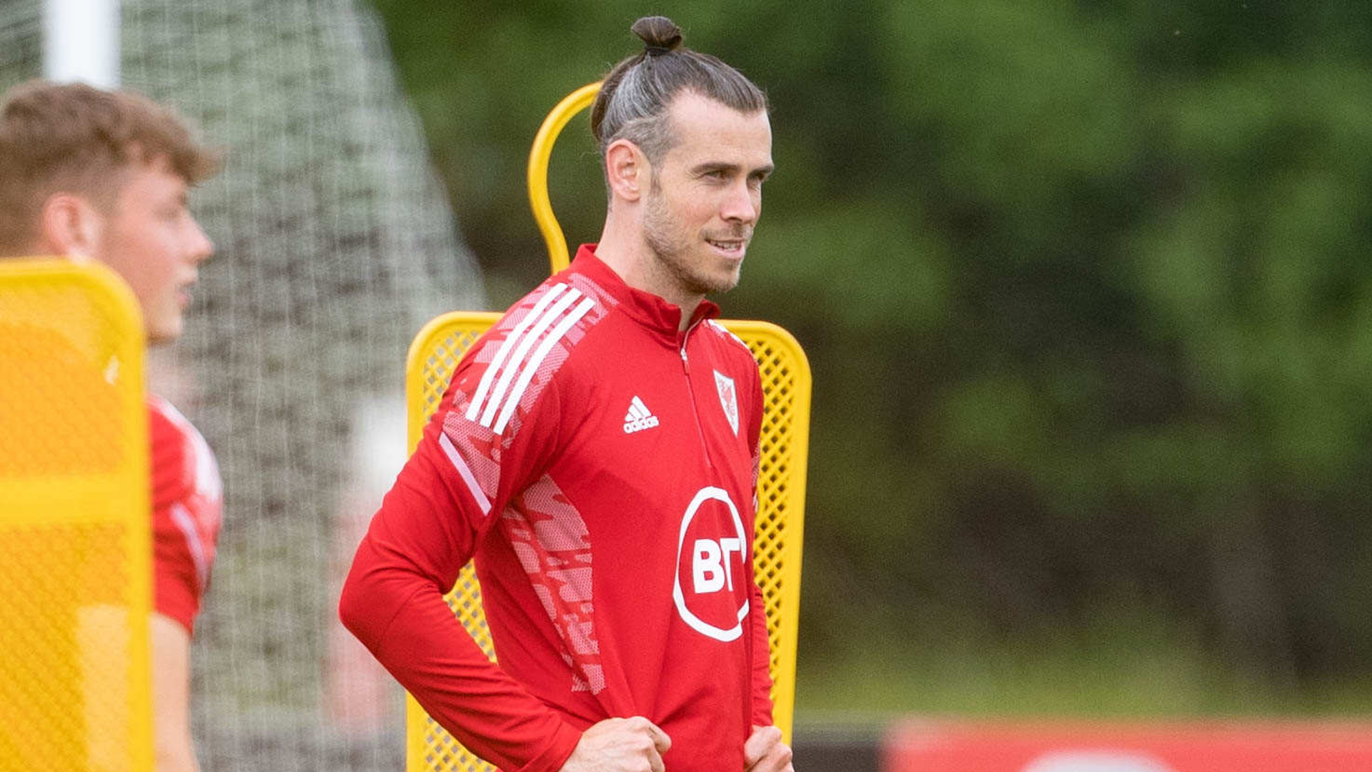 Gareth Bale took part in Wales training on Tuesday
