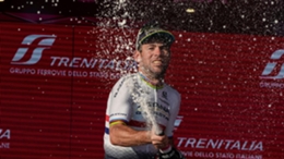 Mark Cavendish won the final stage of his last Giro d’Italia on Sunday (Alessandra Tarantino/AP)