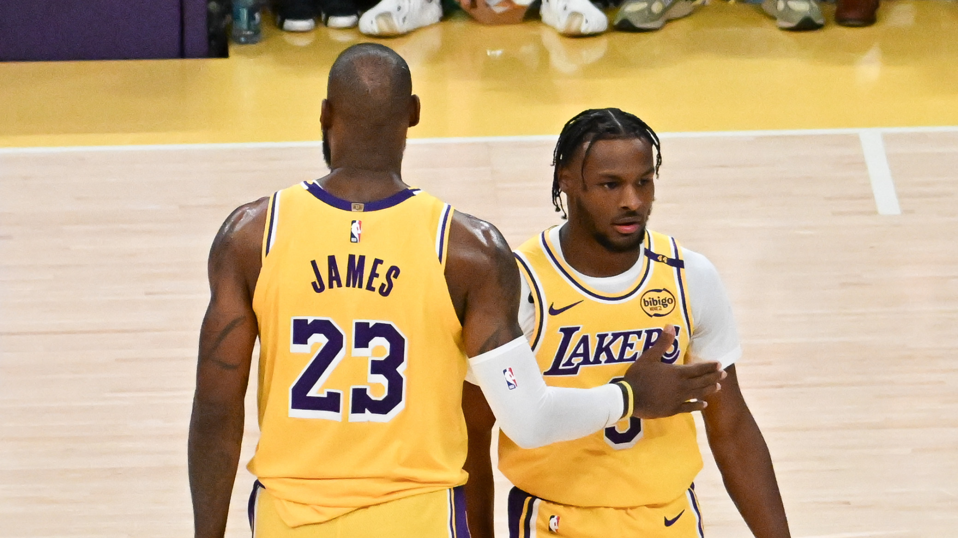 'It's always been family first', says LeBron James after historic NBA outing with son Bronny