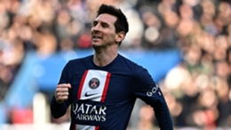 Lionel Messi celebrates his last-gasp winner