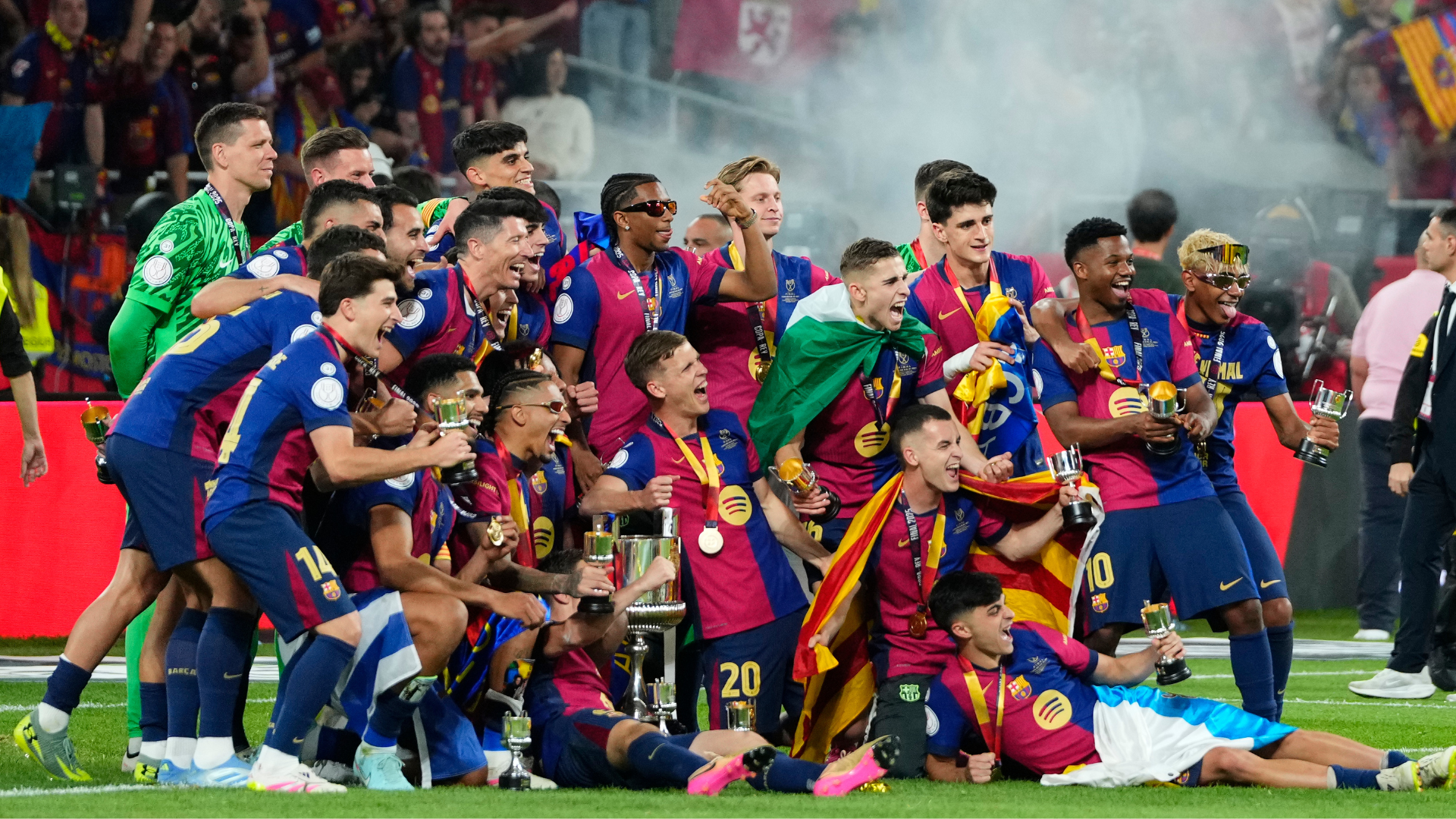 Flick: Copa del Rey win extra motivation for Barca ahead of Inter clash