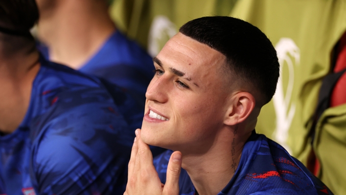 Phil Foden was an unused substitute as England drew with the United States