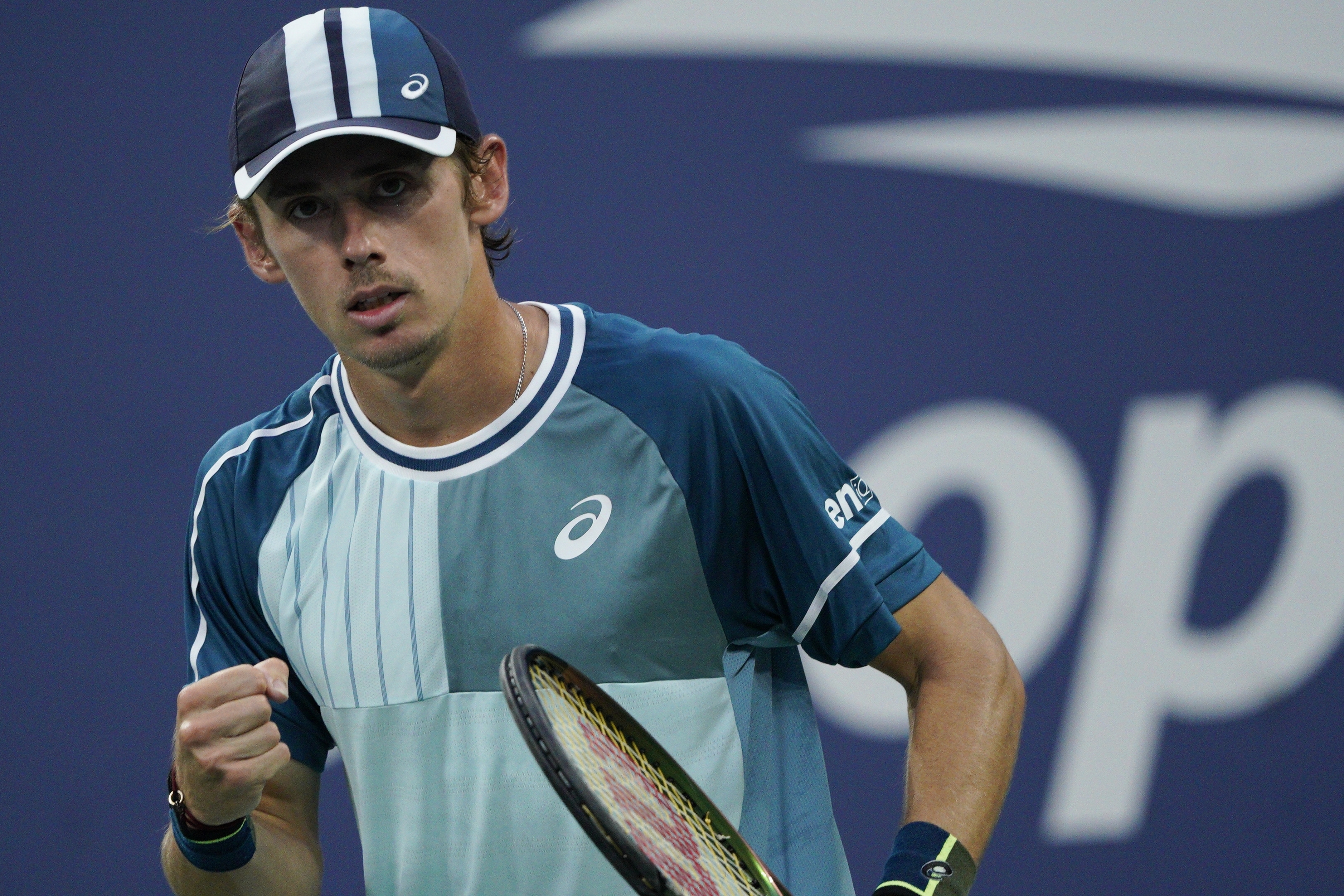 Alex De Minaur reached the fourth round of the US Open
