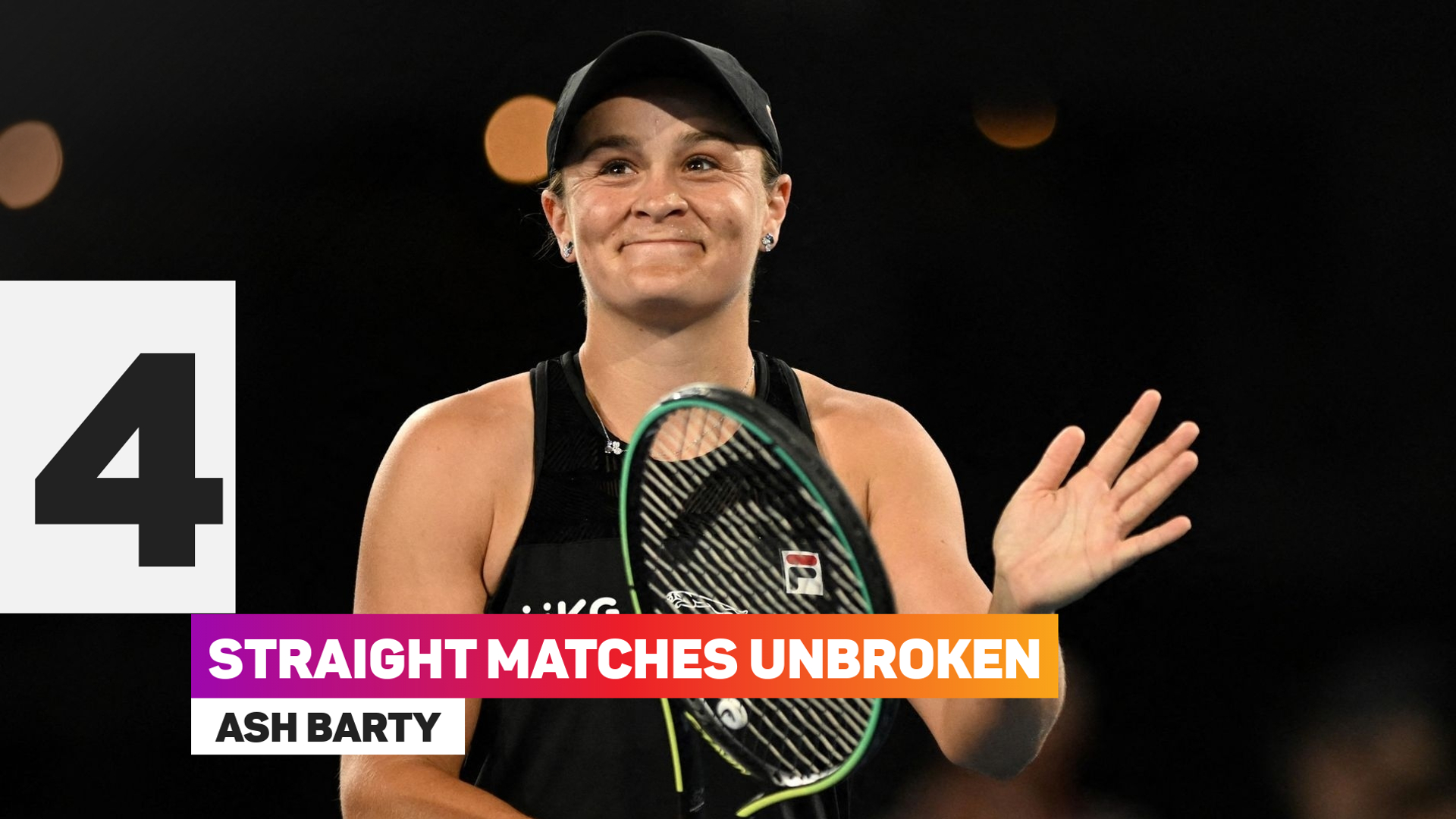 Ash Barty is in great form