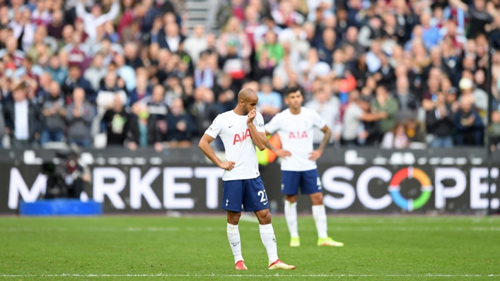 Tottenham were defeated 1-0 by West Ham last Sunday
