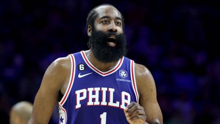 James Harden helped the 76ers to level the series