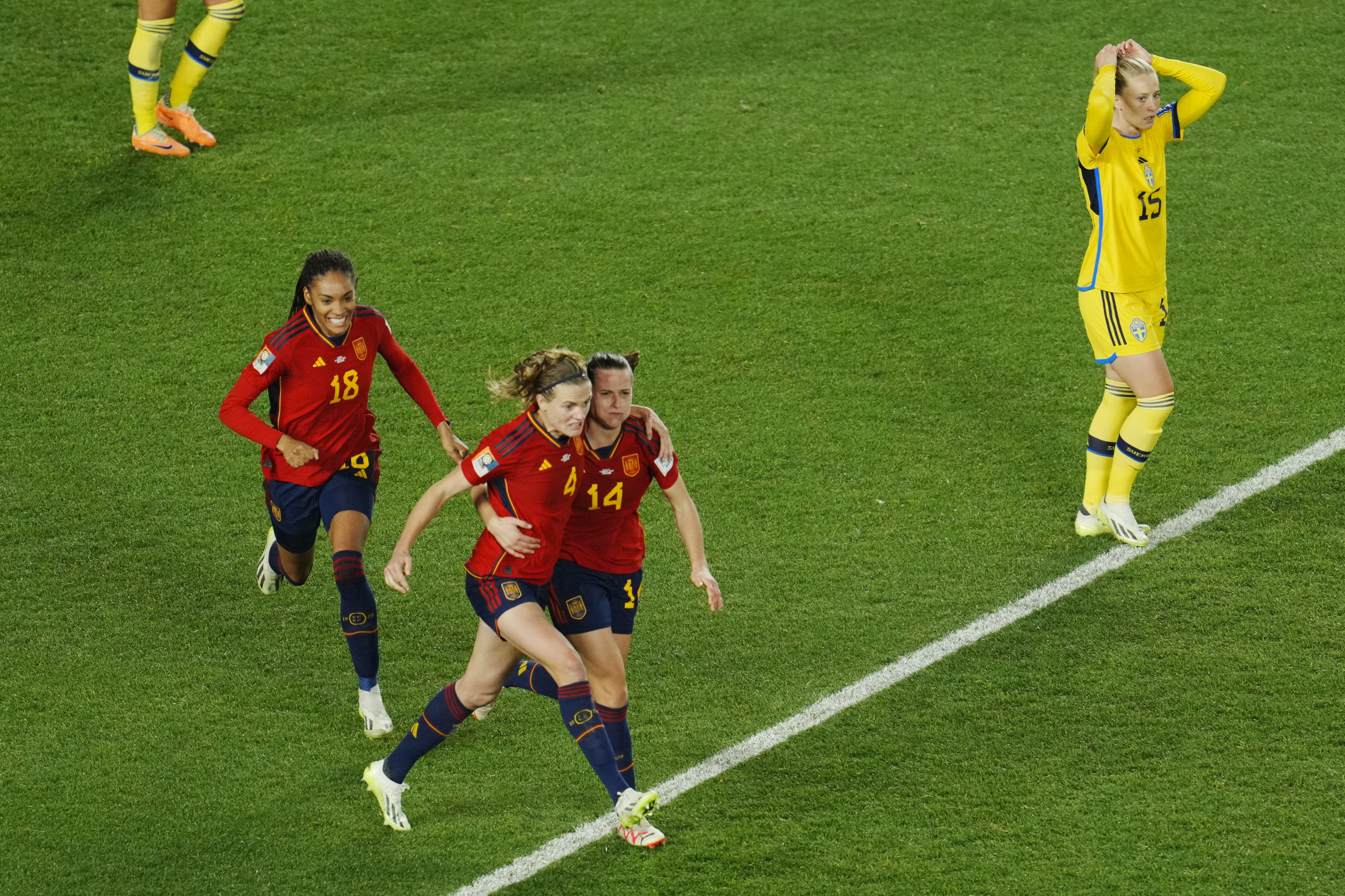 WWCup Sweden Spain Soccer