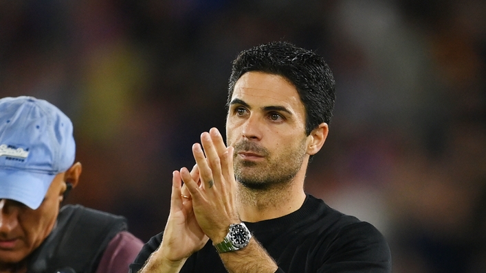 Mikel Arteta was pleased by the display of his debutants