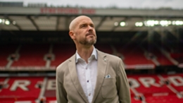 Manchester United boss Erik ten Hag surveys his new kingdom