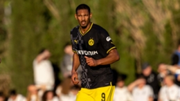 Sebastien Haller played his first game for Borussia Dortmund in a friendly against Fortuna Dusseldorf