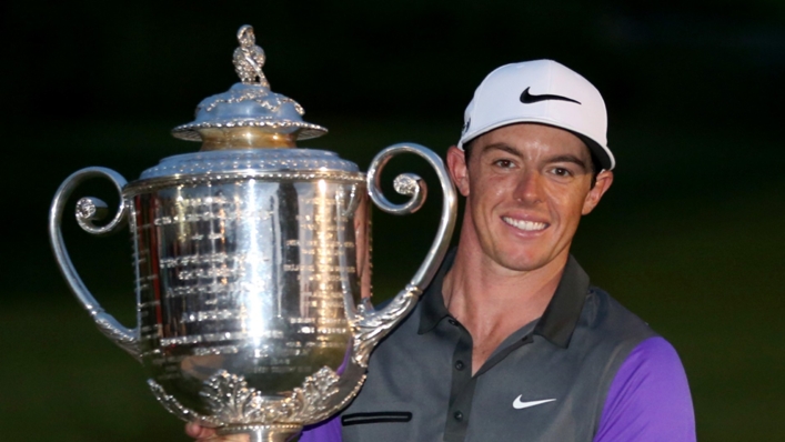 Rory McIlroy was at the pinnacle of the game in 2014