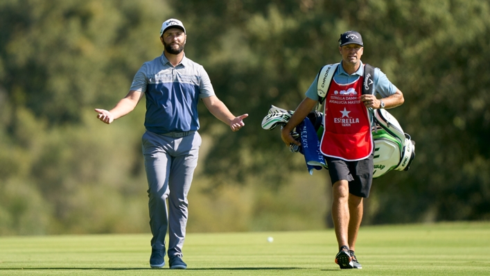 John Rahm cuts a dejected figure during a difficult first day in Andalucia