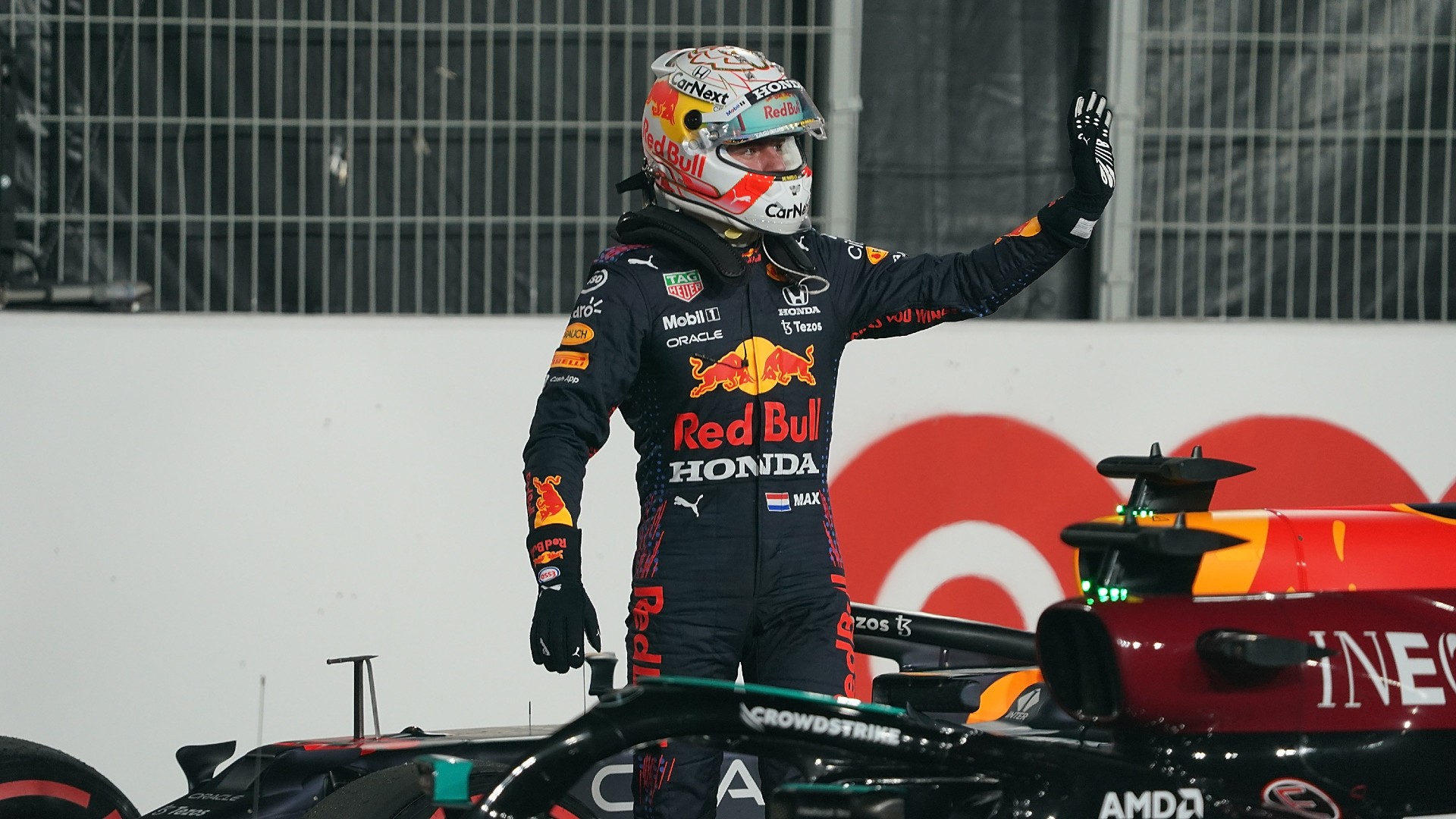 Drivers' championship leader Max Verstappen