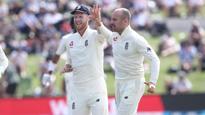 Jack Leach and Ben Stokes
