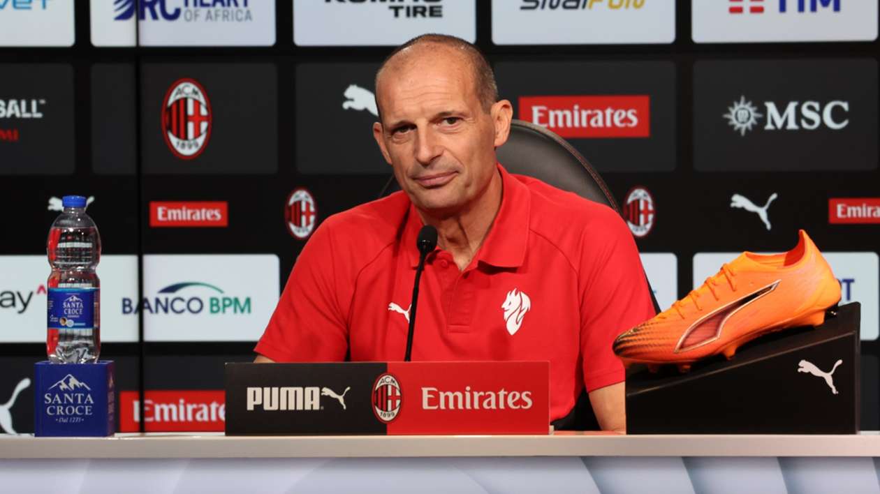 Allegri plays down Milan title talks despite leading Serie A