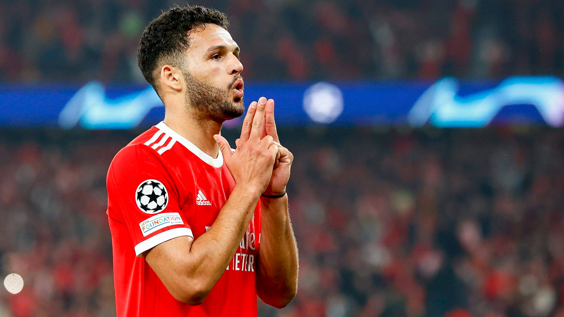 Benfica striker Goncalo Ramos