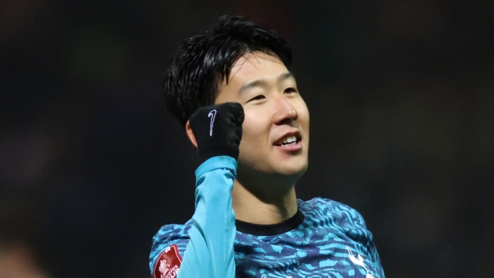 Son Heung-min returned to scoring form against Preston