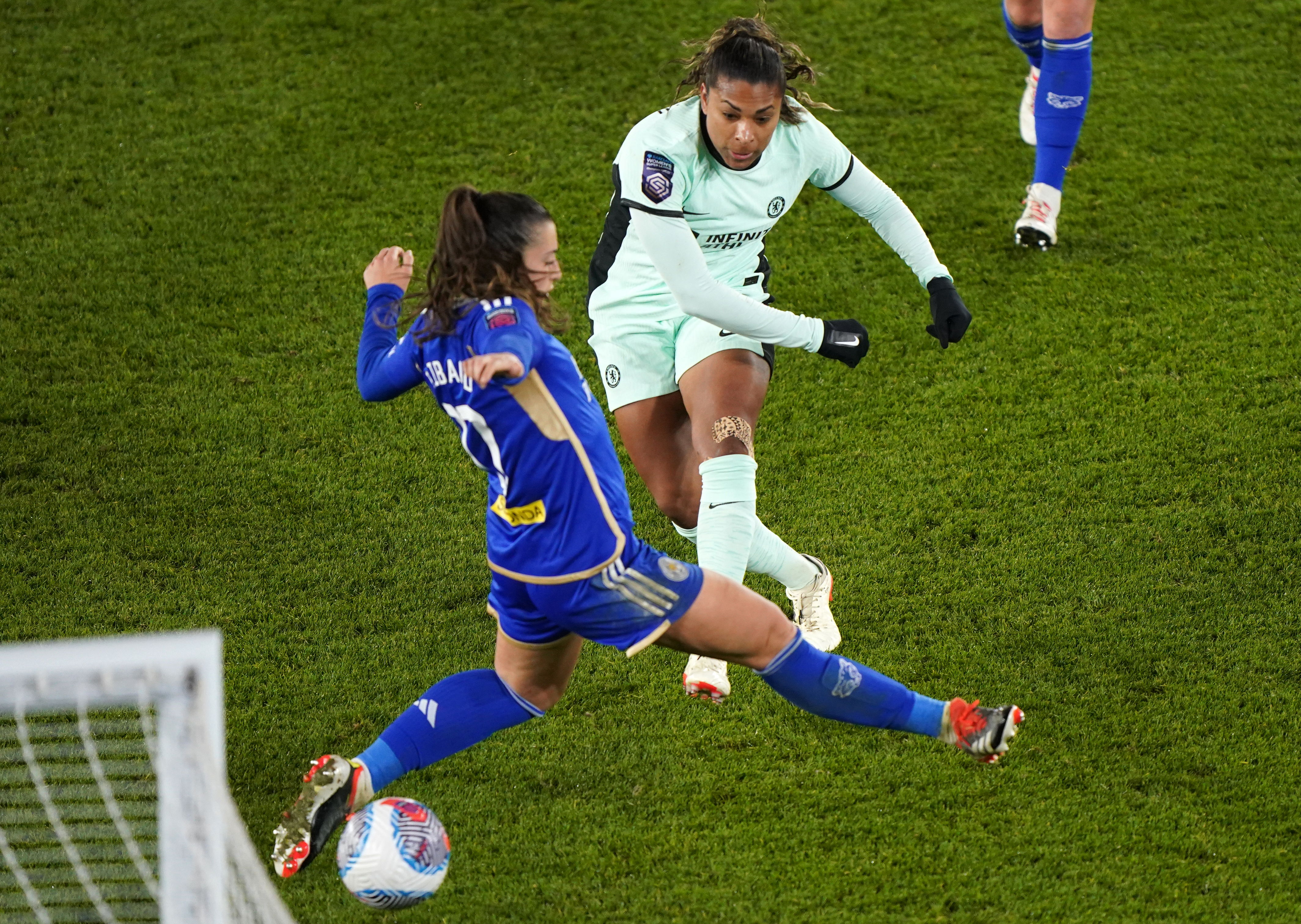 Catarina Macario in action for Chelsea (Bradley Collyer/PA)