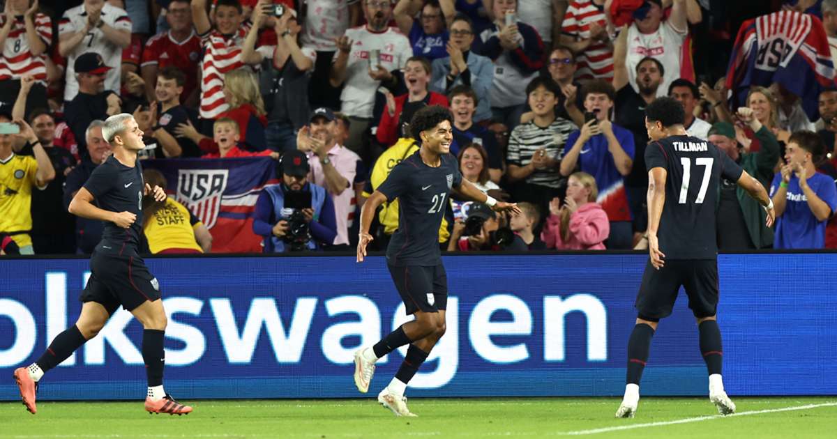 USA 4-2 Chile: Hall and Albert make history in another four-goal win