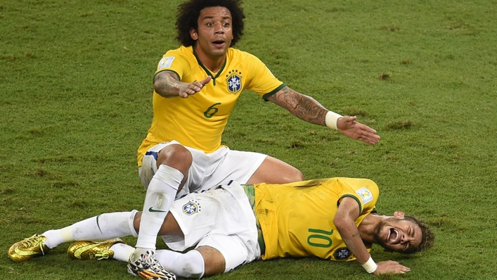 Neymar's 2014 World Cup was ended by injury