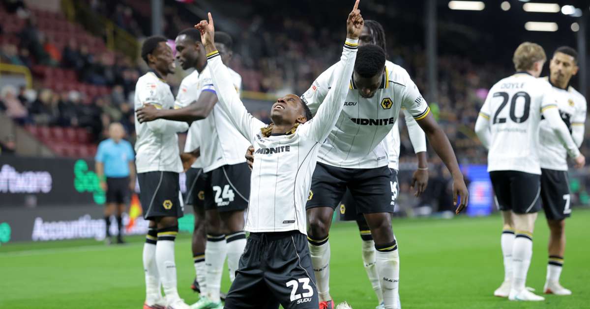 Wolves beat Burnley 2-1 at Turf Moor as Chirewa scores 21 seconds after coming on