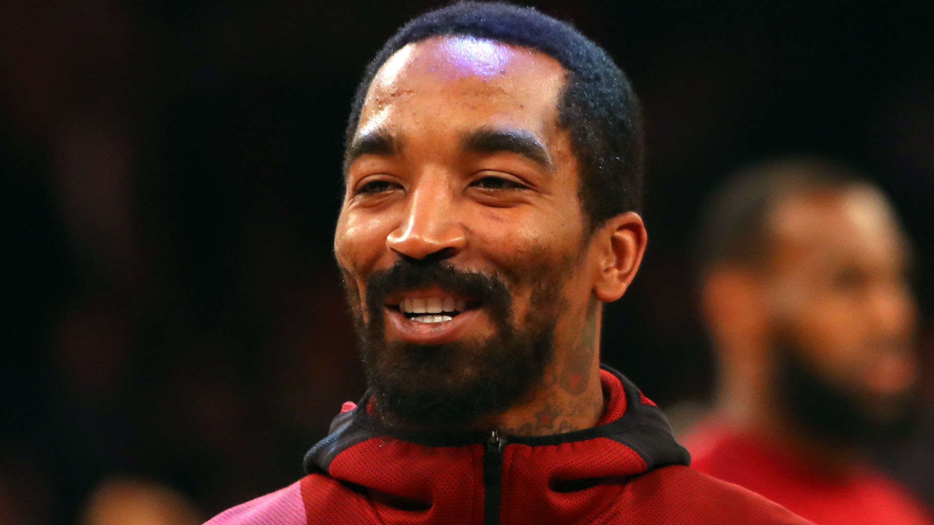 NBA playoffs 2018: JR Smith beats first-quarter buzzer with near full ...