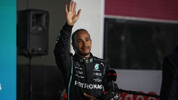 Lewis Hamilton following qualifying for the Qatar Grand Prix