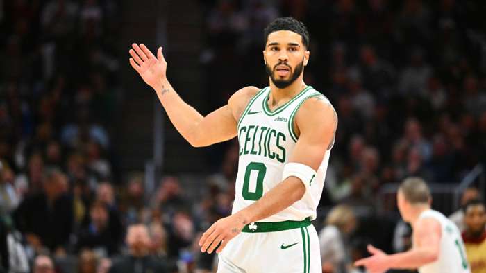 Tatum helps Celtics hold off Bucks to spoil Middleton's debut