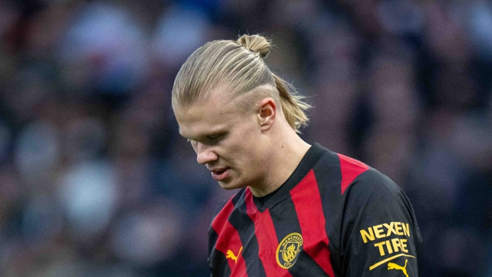 Erling Haaland has been criticised amid Manchester City's failure to pull clear in the Premier League