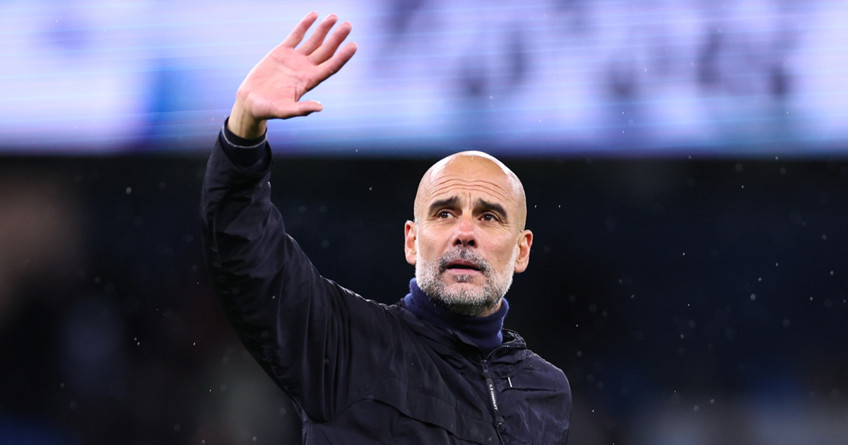 Pep Guardiola during his time as Manchester City head coach