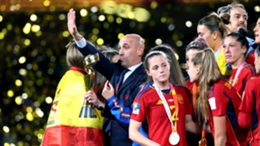 Spain’s players have refused to play for the national team while Luis Rubiales remains Spanish Football Federation president (Isabel Infantes/PA)