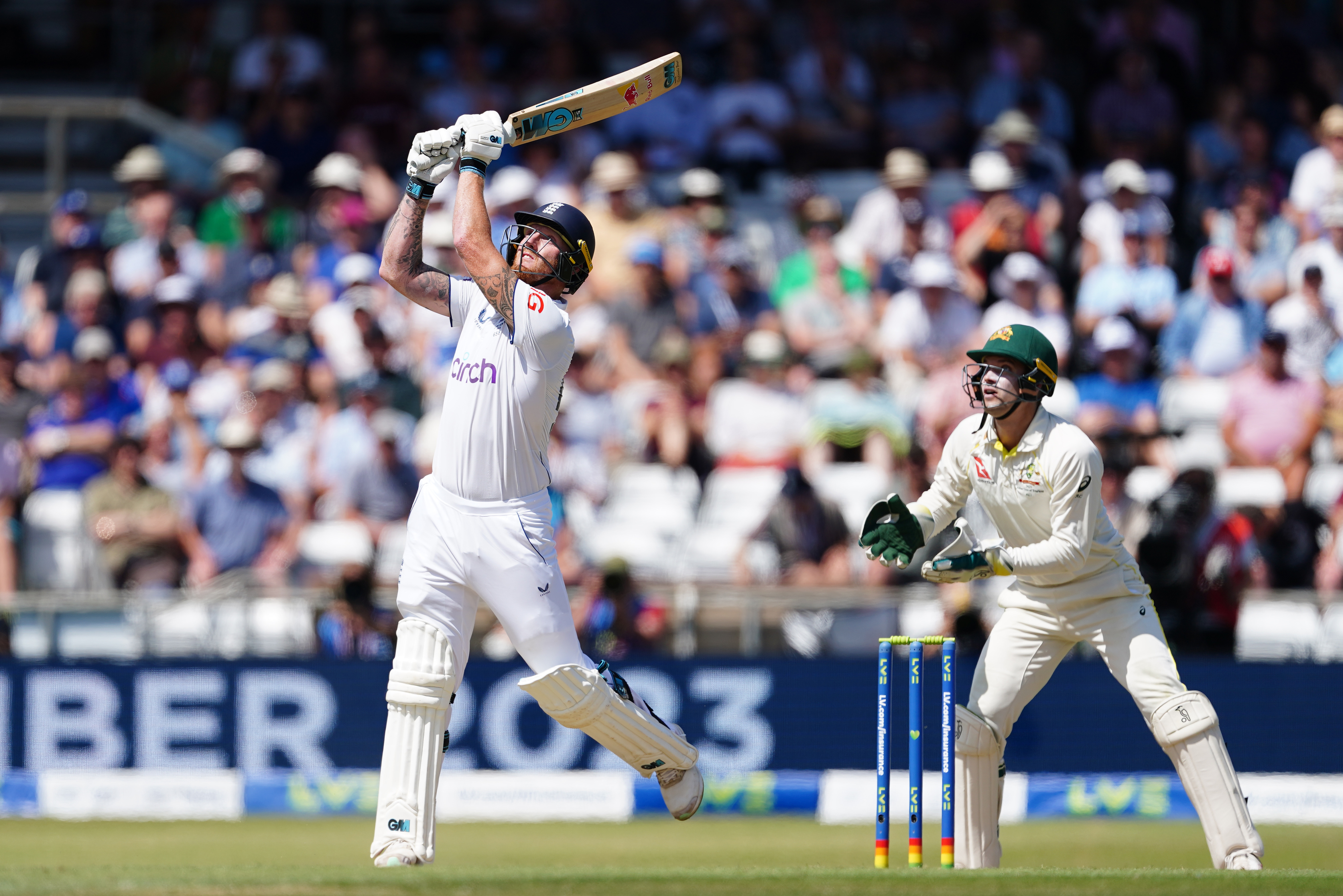 Ben Stokes continued where he left off at Lord's