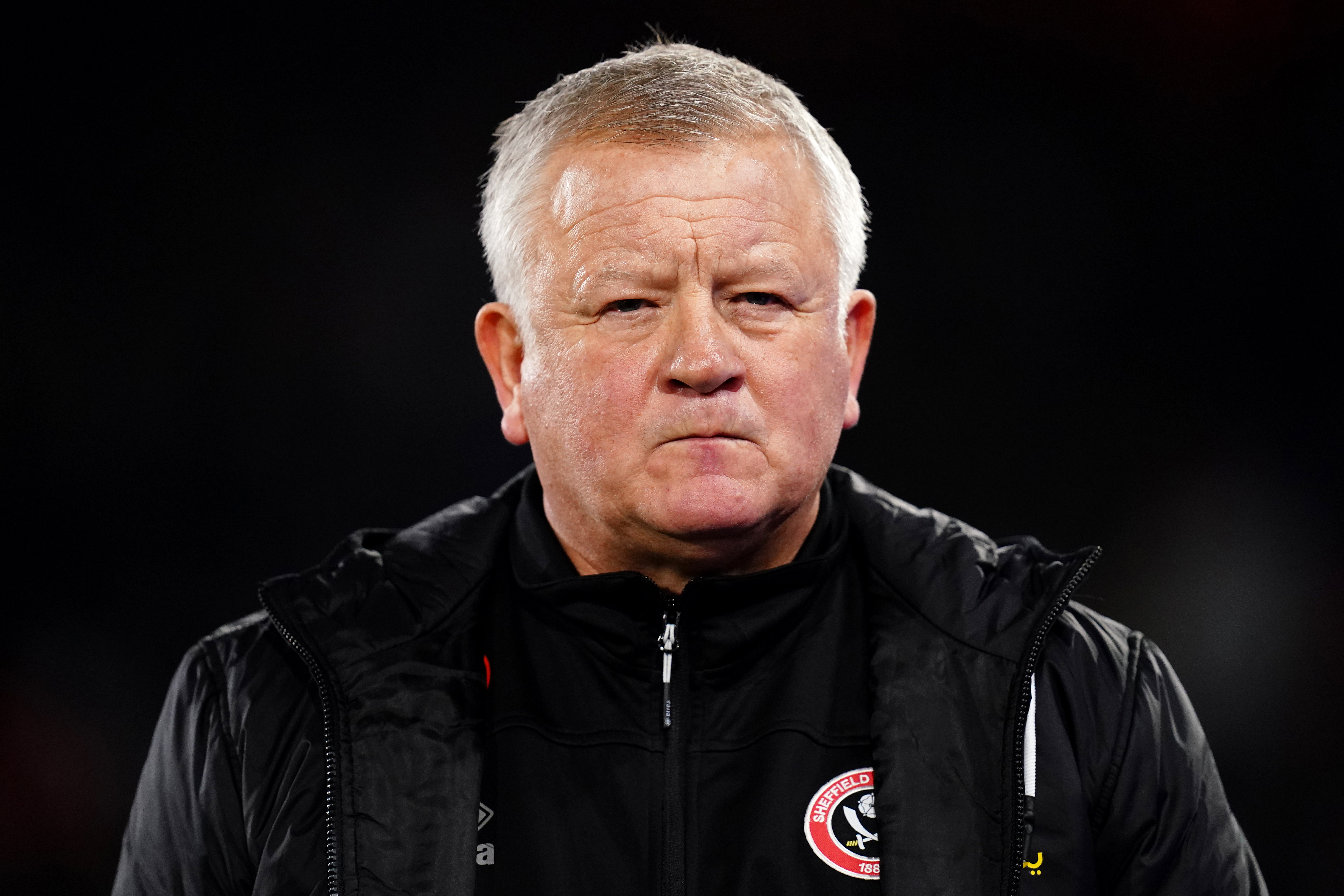 Sheffield United manager Chris Wilder is intent on bolstering his leaky backline (John Walton/PA)