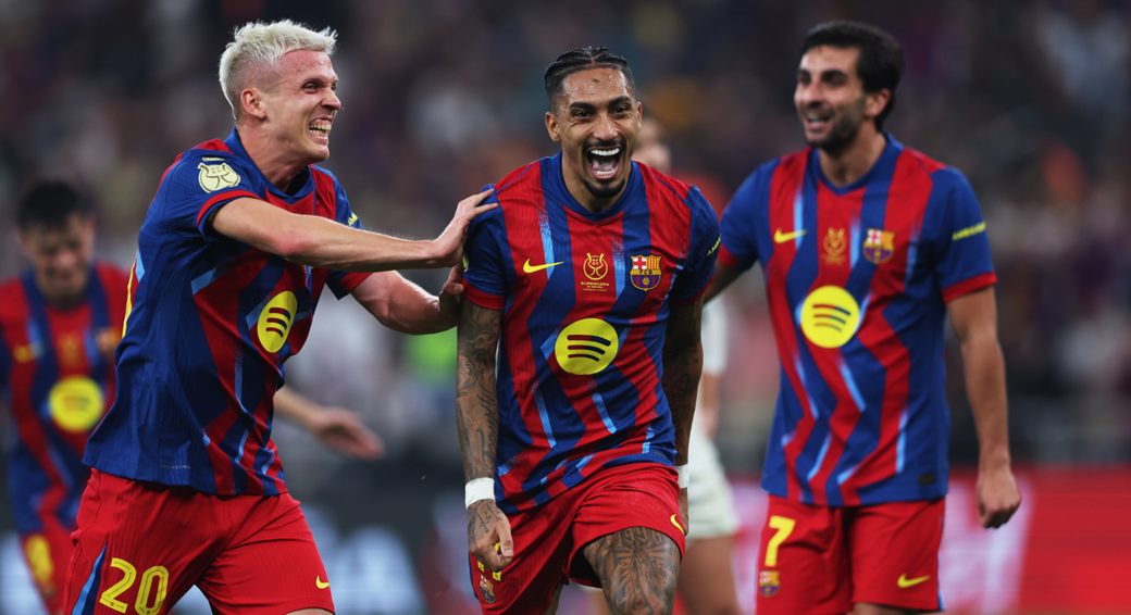 Barcelona 3-2 Real Madryt: Raphinha z dubletem bohaterem dreszczowca w finale Supercopa!