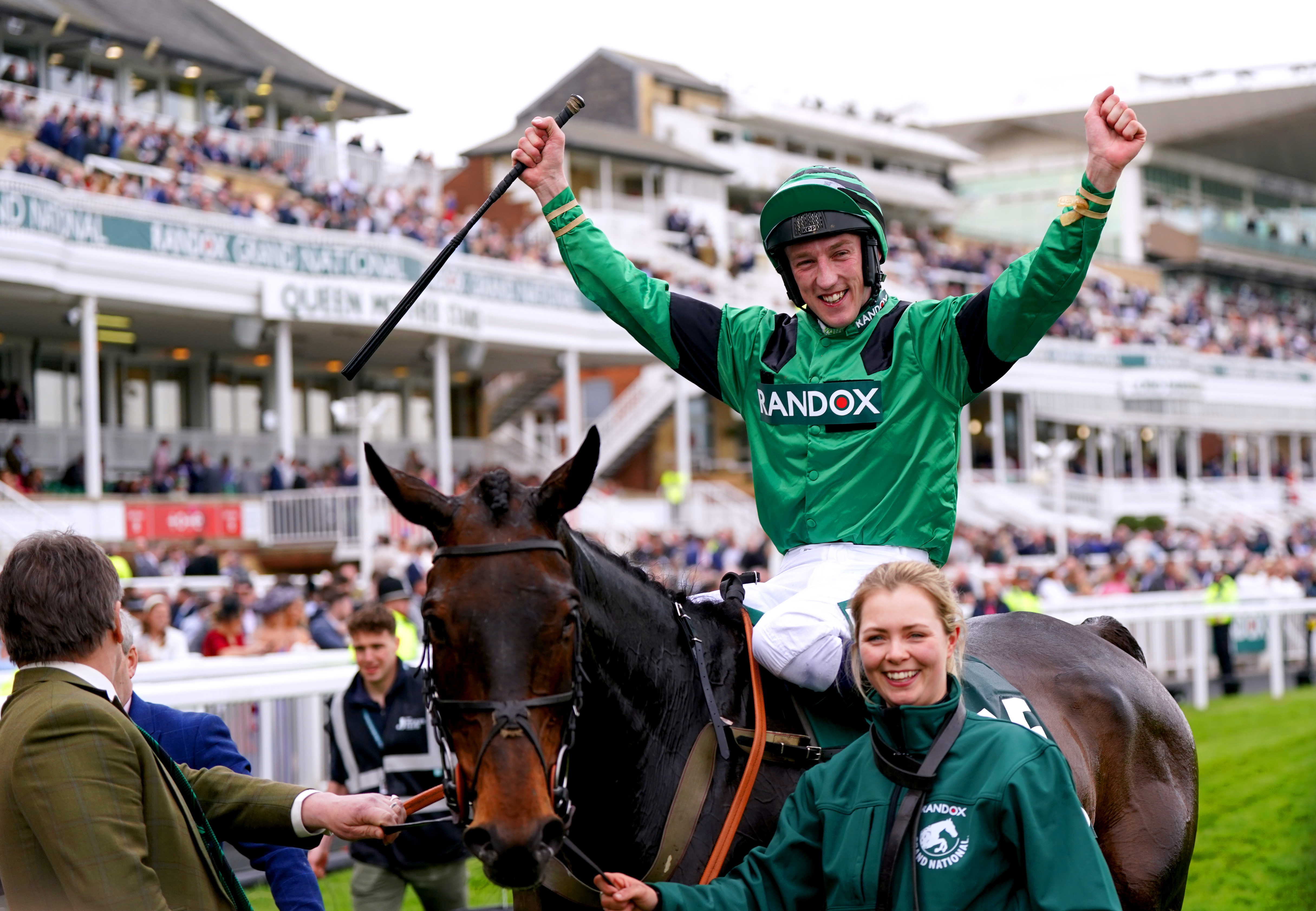 Ciaran Gethings celebrates on Arizona Cardinal
