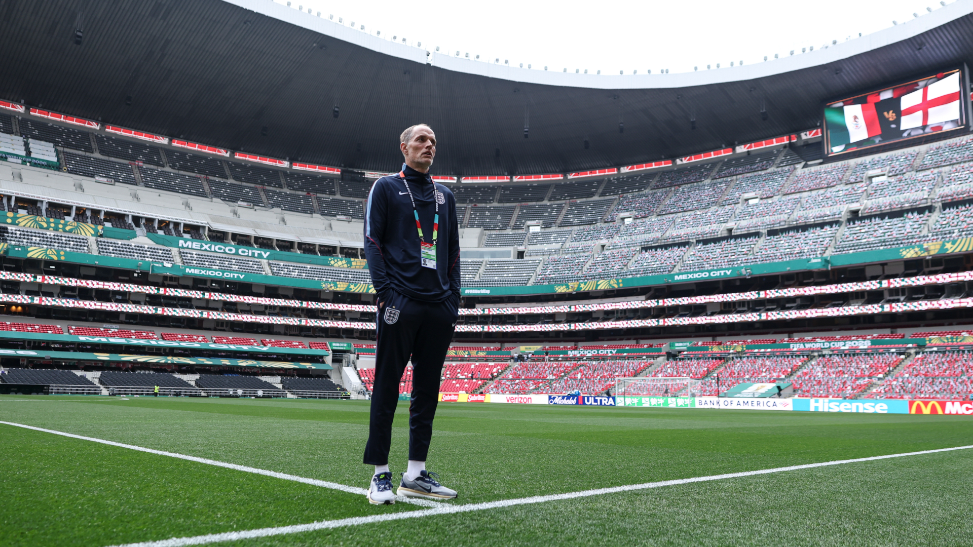 Tuchel feels the energy from Mexico City as England prepare for the match at Azteca