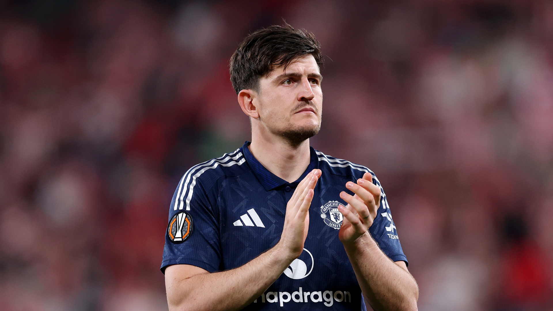 Man Utd have ‘one foot in the final’ but tie is far from over, warns Maguire