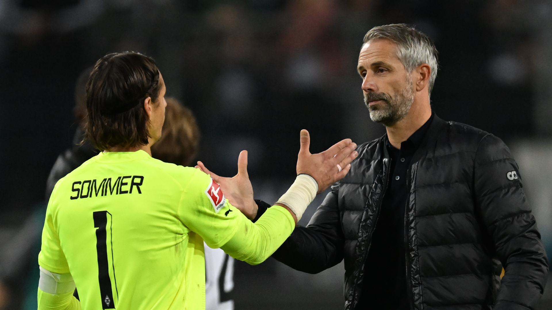 Yann Sommer and Marco Rose previously worked together at Borussia Monchengladbach