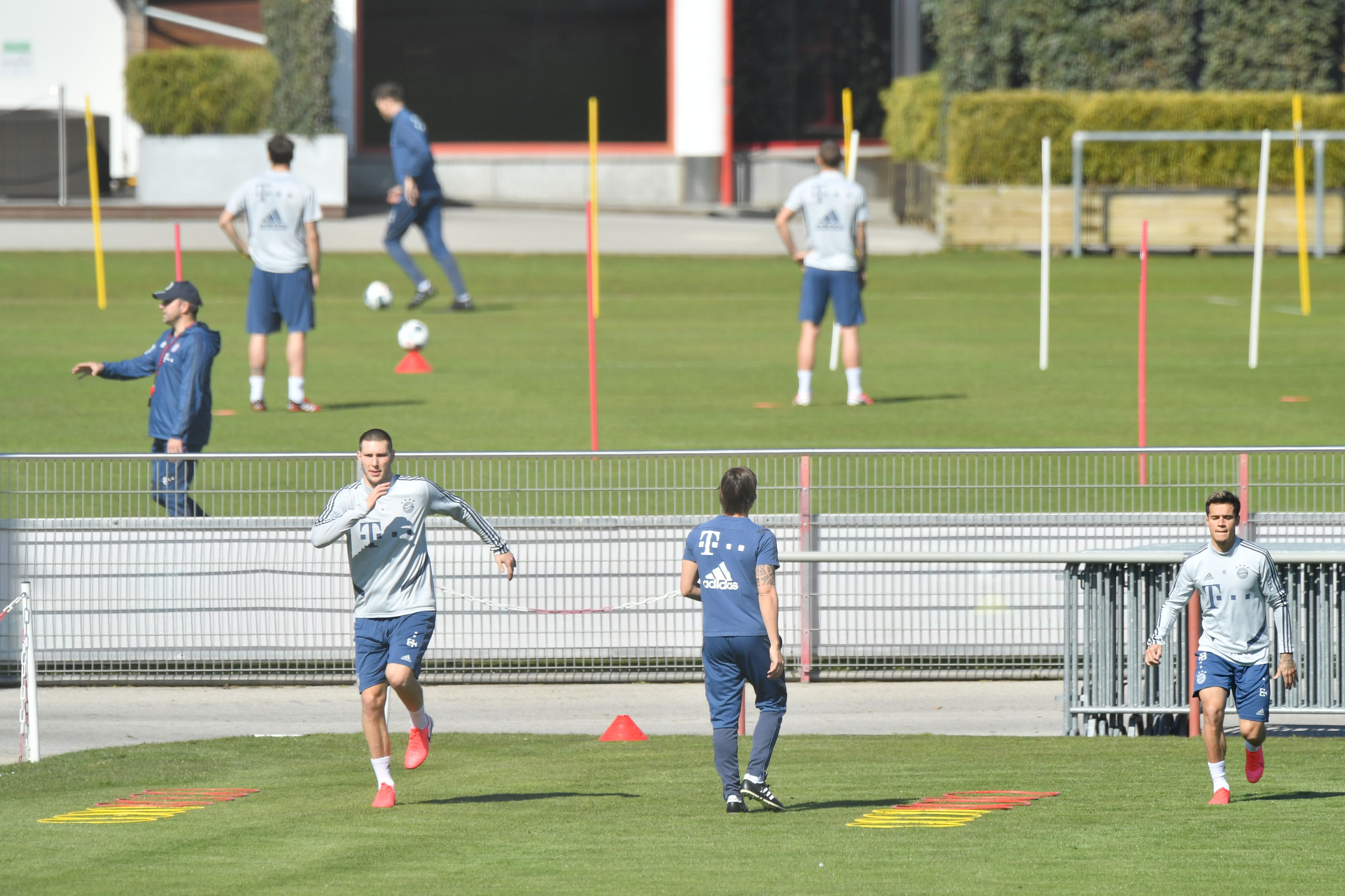 Bayern Munich are back in training