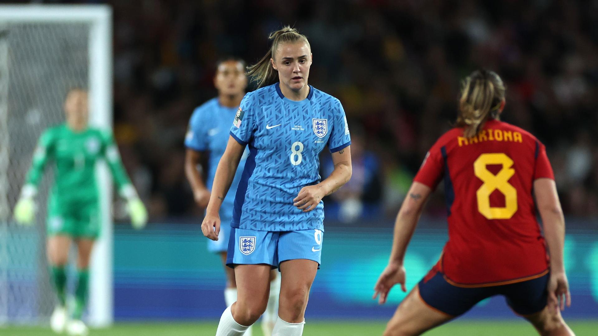 Georgia Stanway was unable to help England to victory in the World Cup final (Isabel Infantes/PA)