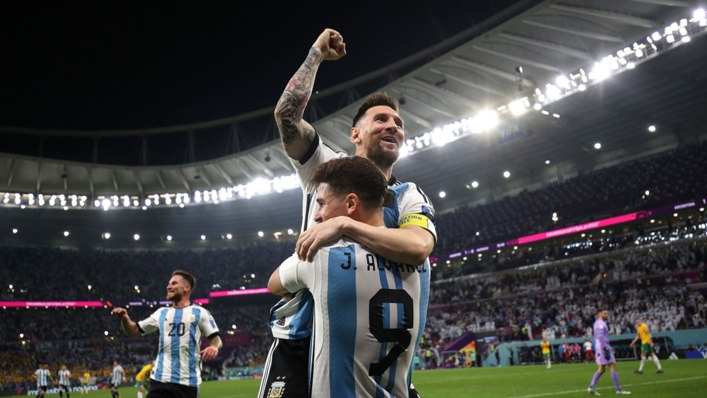 Lionel Messi and Julian Alvarez were on the scoresheet as Argentina beat Australia in the World Cup's round of 16