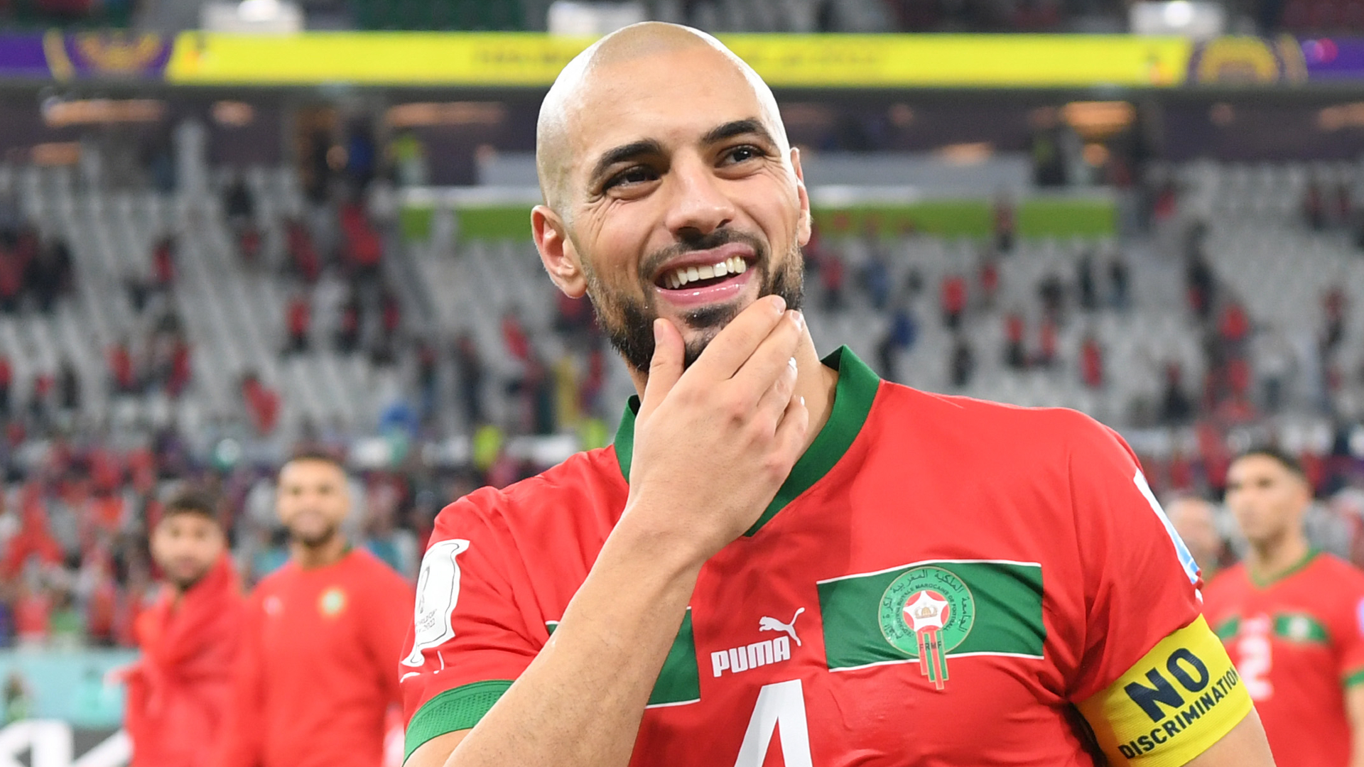 Sofyan Amrabat has been linked with Atletico Madrid