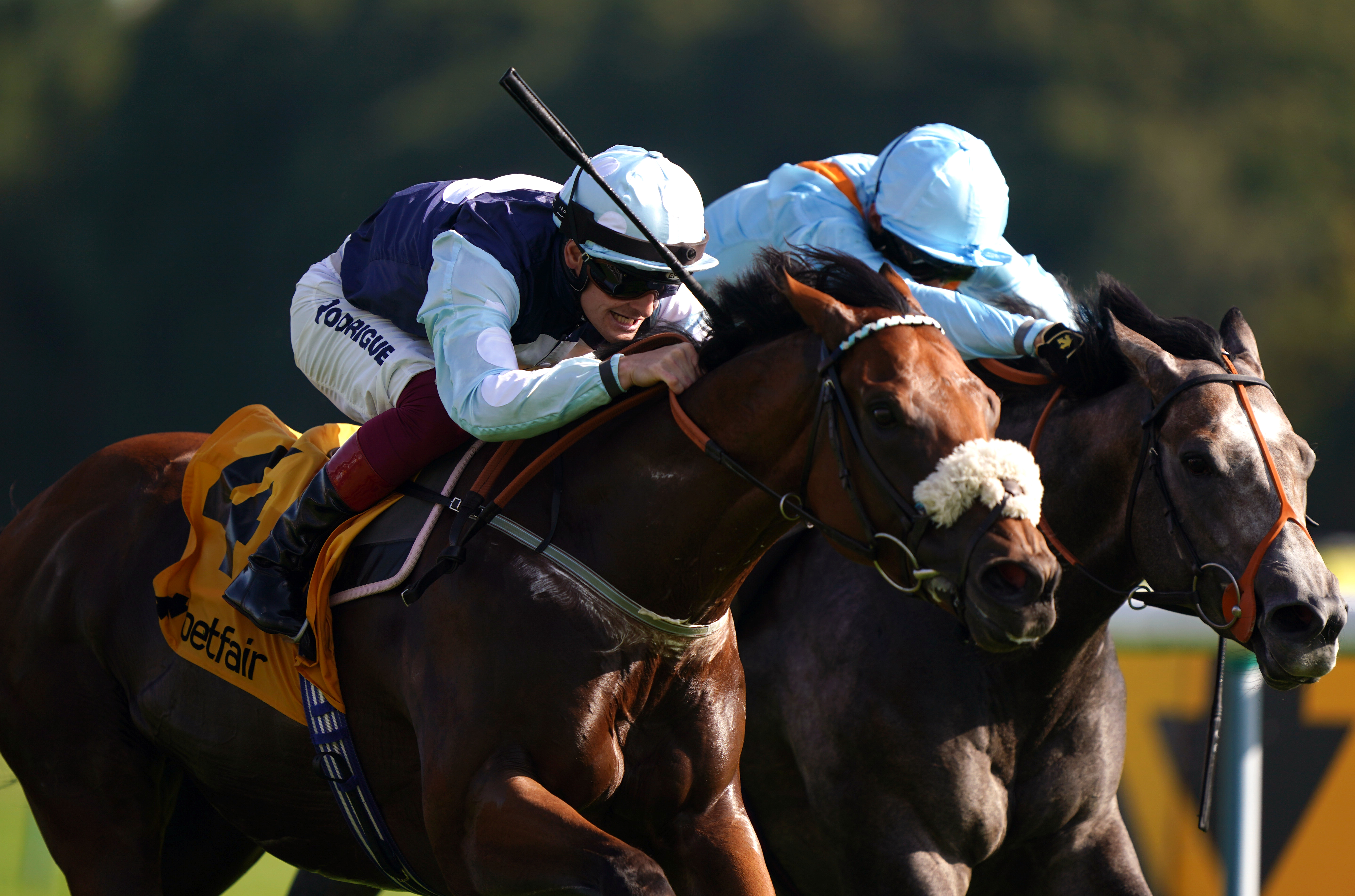 Regional (left) on his way to victory at Haydock