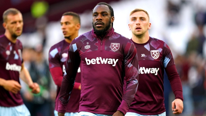 West Ham striker Michail Antonio has a calf injury (Mike Egerton/PA)