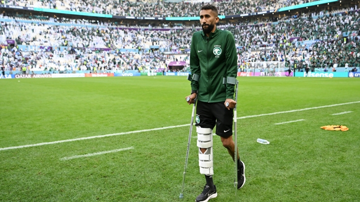 Salman Al Faraj is out for the remainder of the World Cup