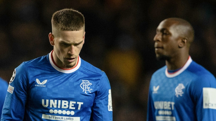 Rangers have lost all six matches in the Champions League